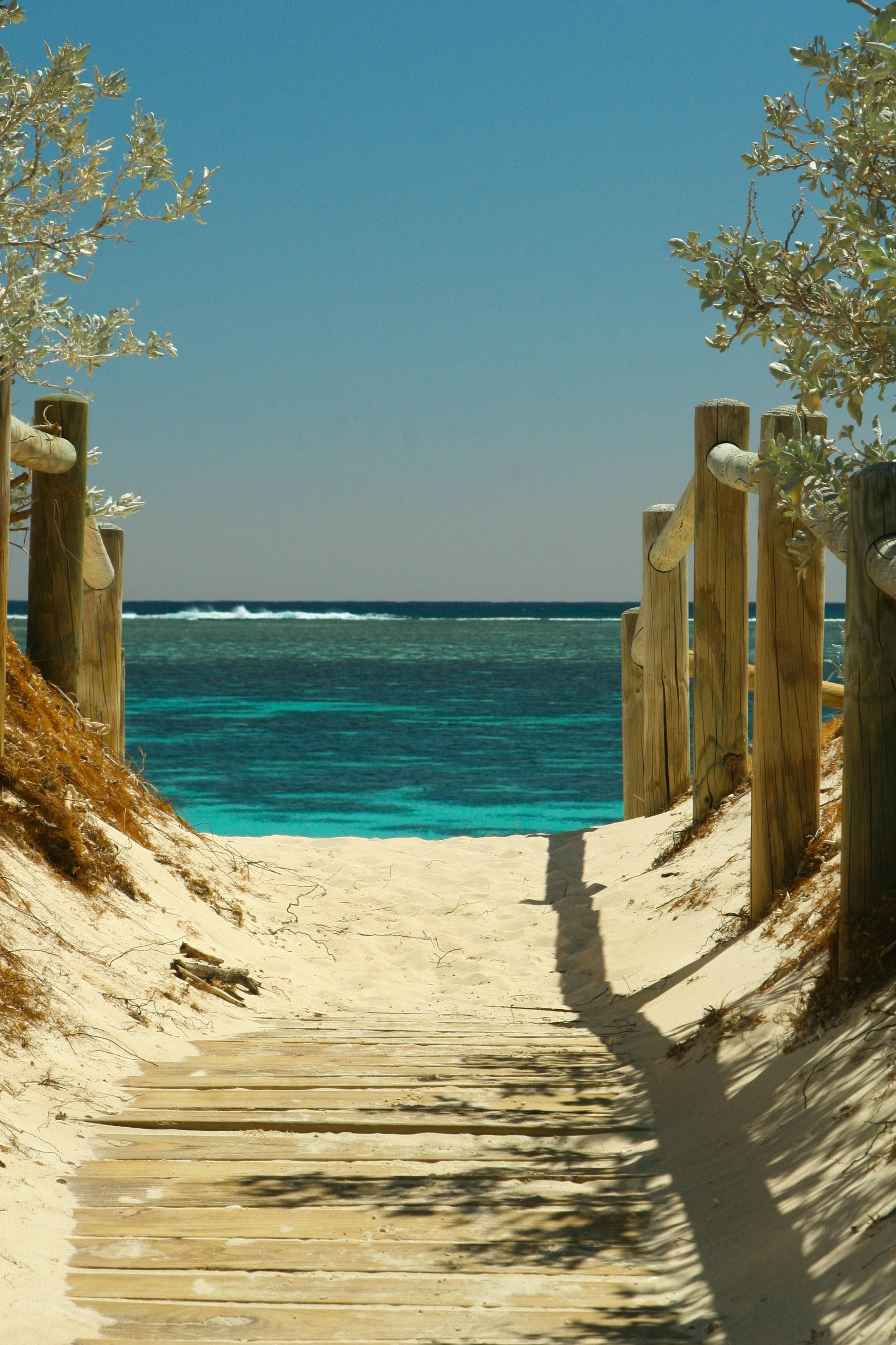 Walkway Beach Wooden